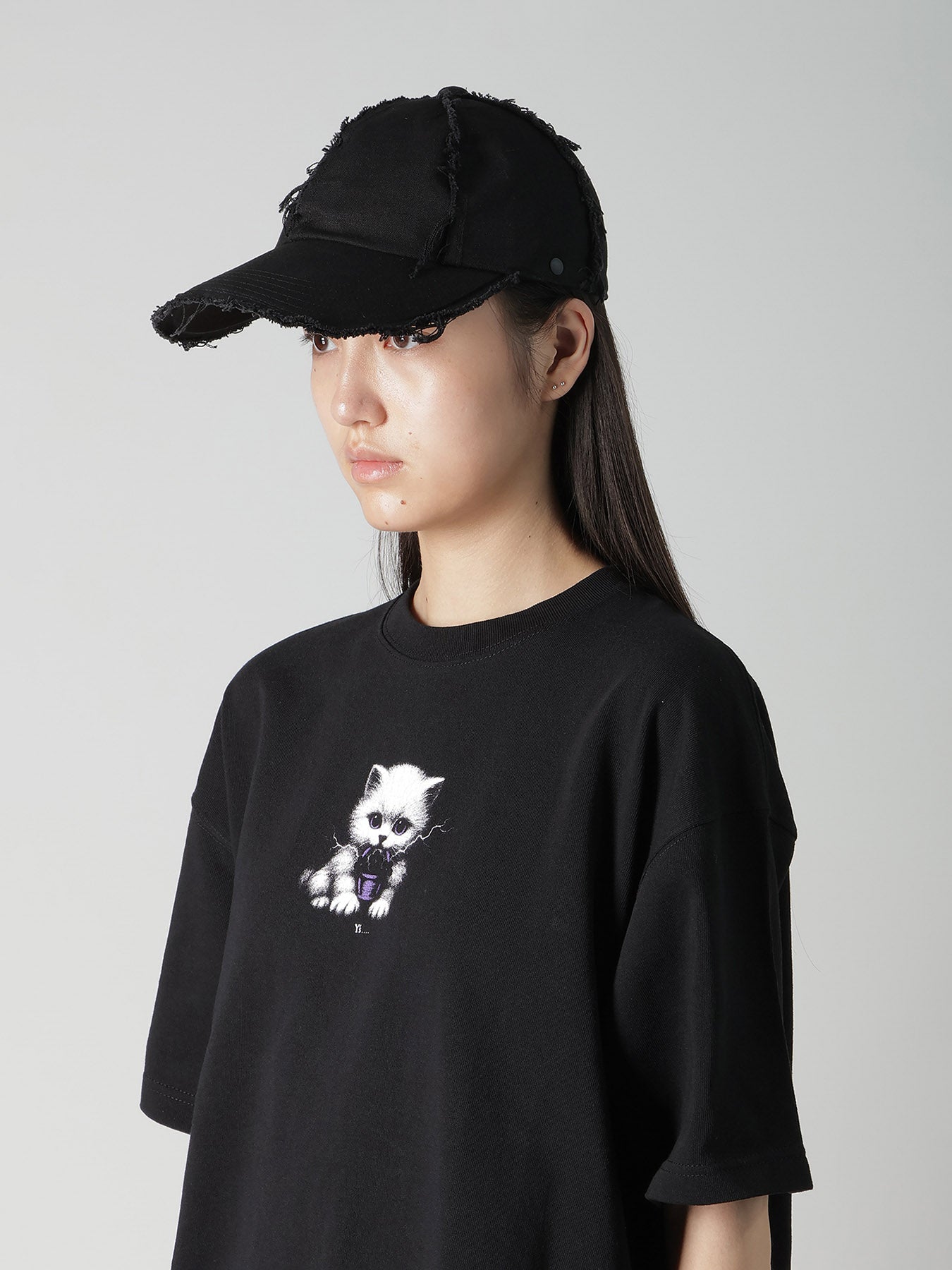 COTTON CANVAS CAP W/ CAPE