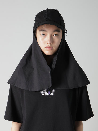 COTTON CANVAS CAP W/ CAPE