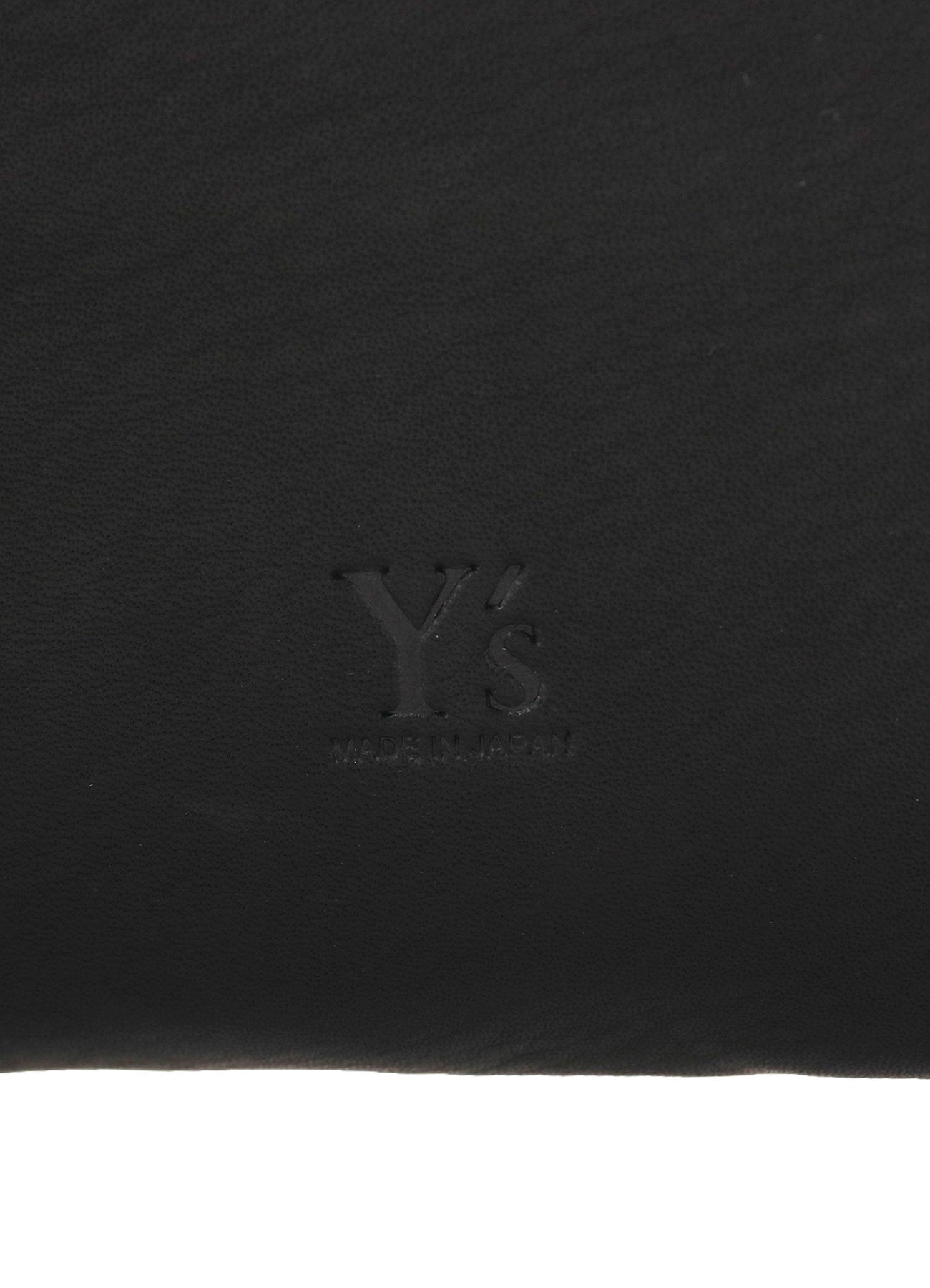 SOFT LEATHER METAL CLASP POCKET SHOULDER BAG