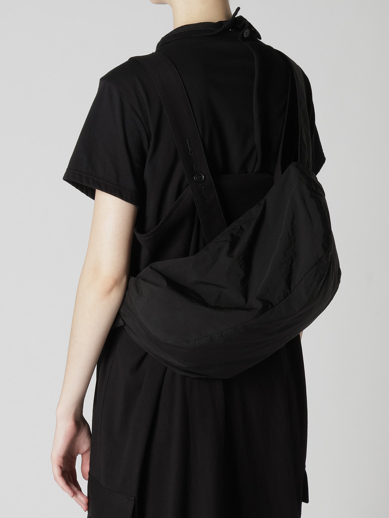 NY/ JET TAFFETA BOX SHOULDER BAG