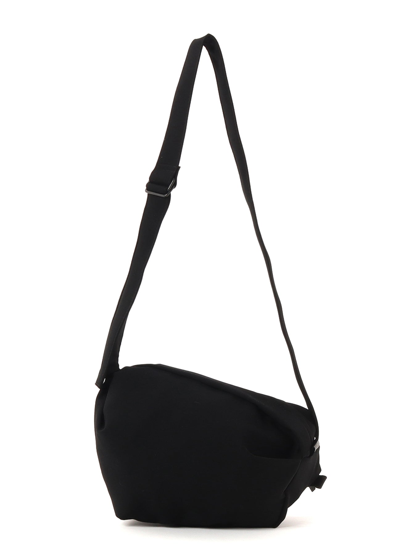 HIGH TWISTED GABARDINE TUCK SHOULDER BAG S