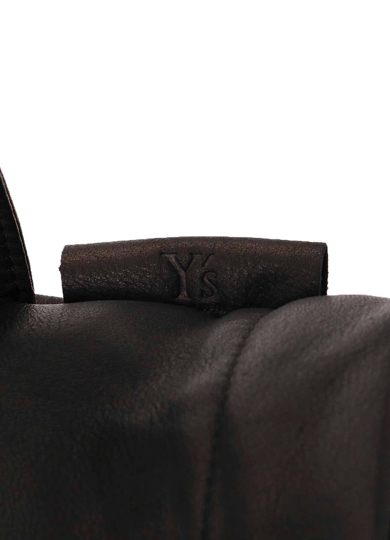 WATER DYED SOFT LEATHER TUCK SHOULDER BAG S