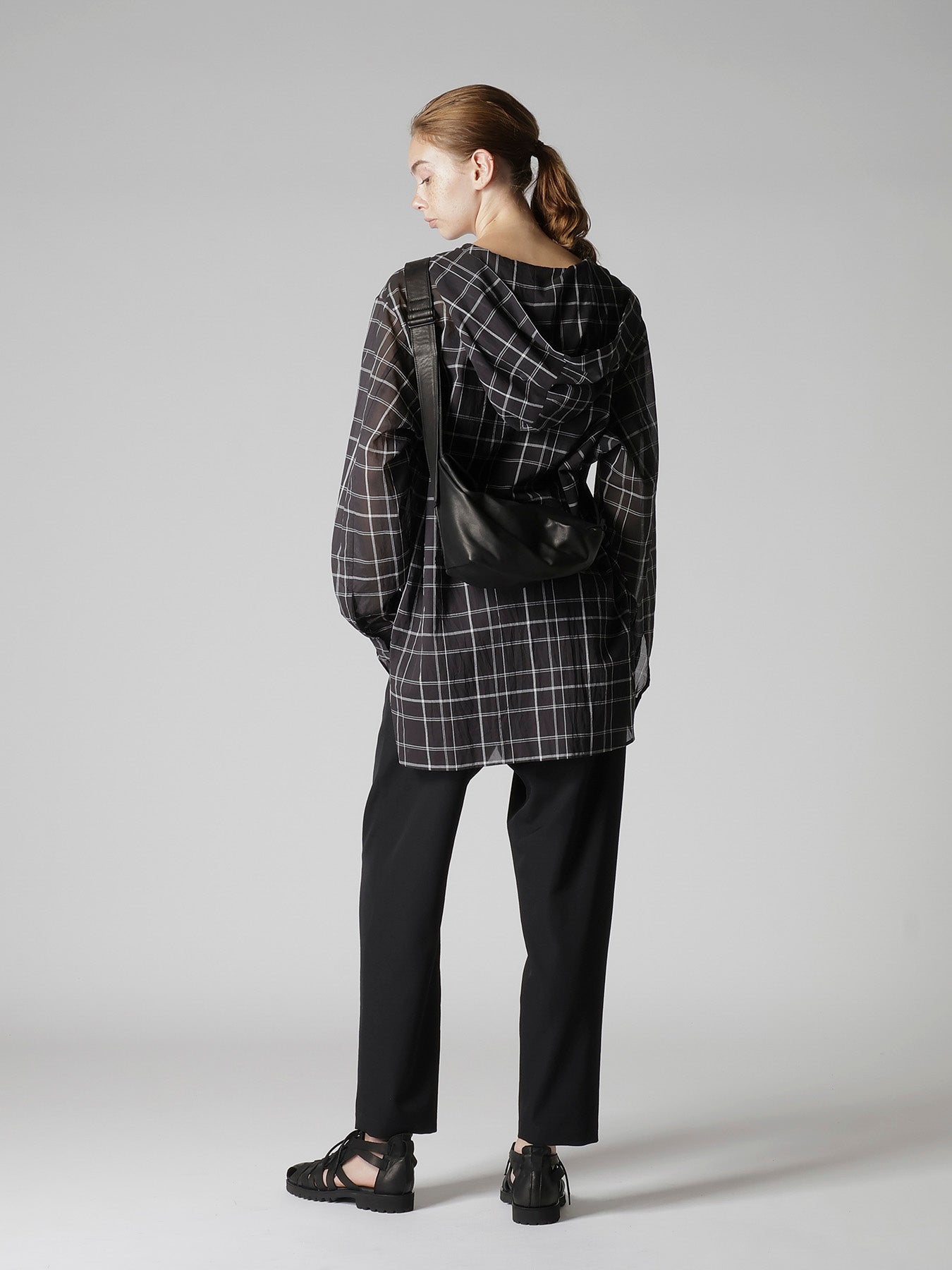 WATER DYED SOFT LEATHER TUCK SHOULDER BAG S – THE SHOP YOHJI YAMAMOTO