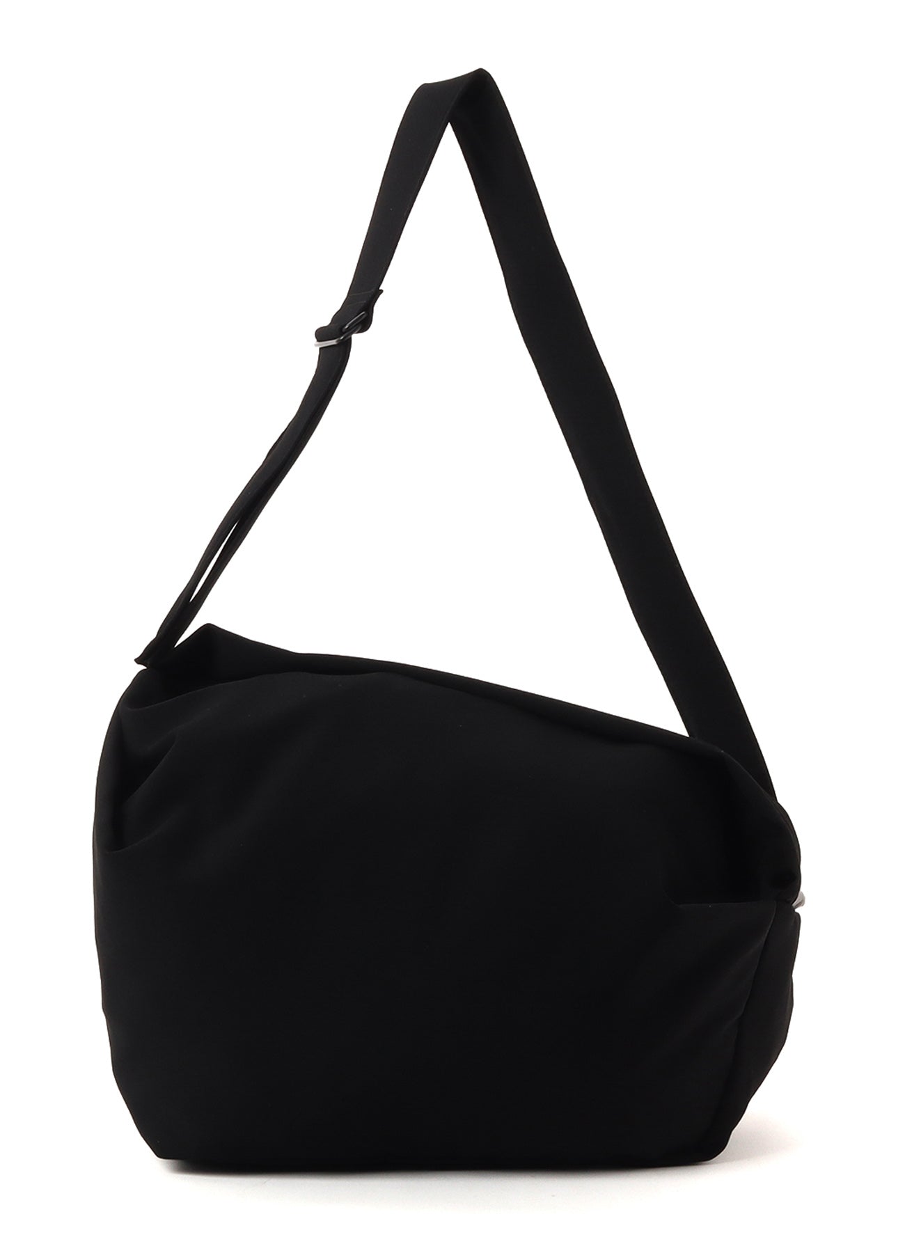 HIGH TWISTED GABARDINE TUCK SHOULDER BAG L