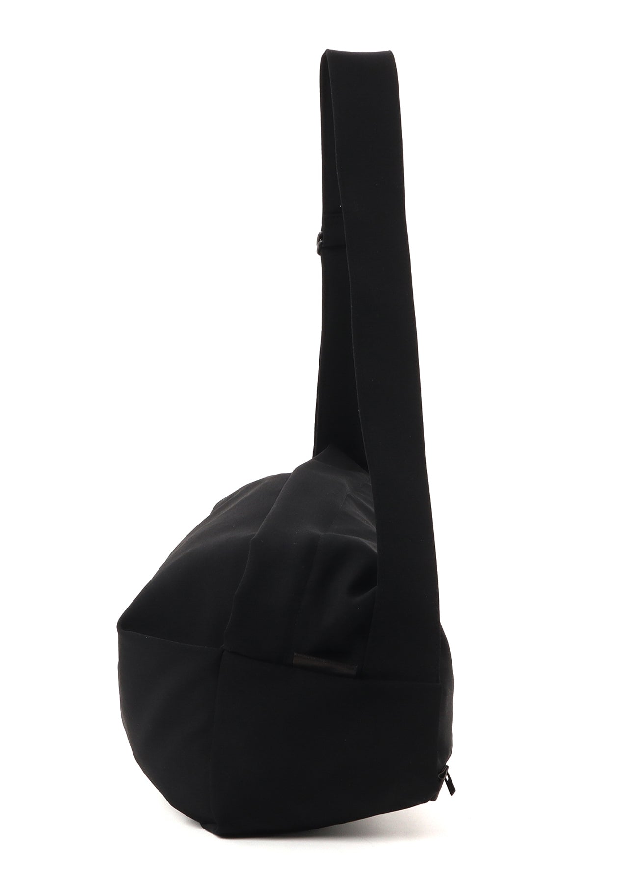 HIGH TWISTED GABARDINE TUCK SHOULDER BAG L