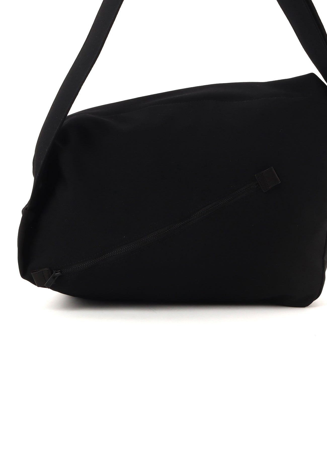 HIGH TWISTED GABARDINE TUCK SHOULDER BAG L