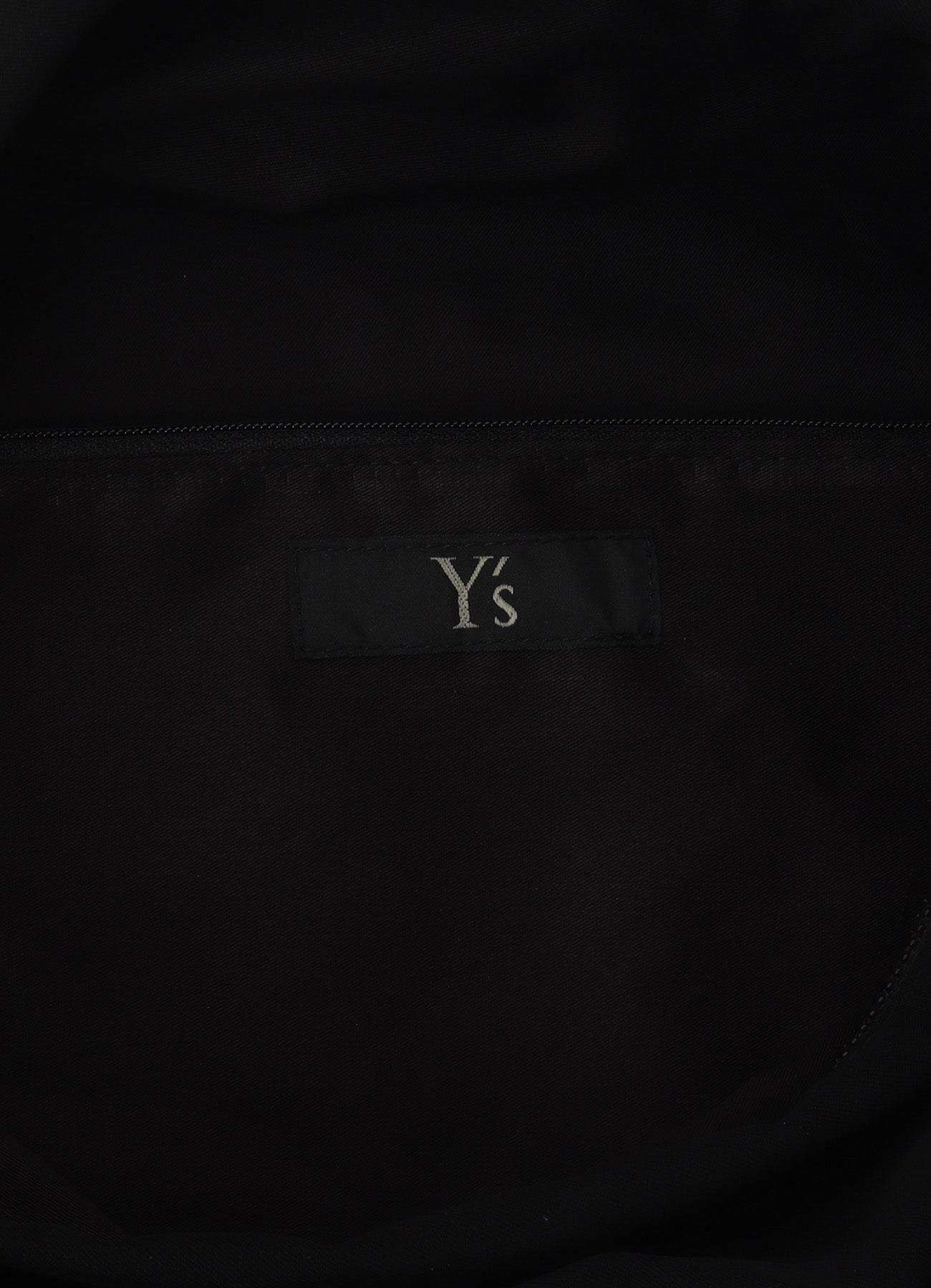 HIGH TWISTED GABARDINE TUCK SHOULDER BAG L