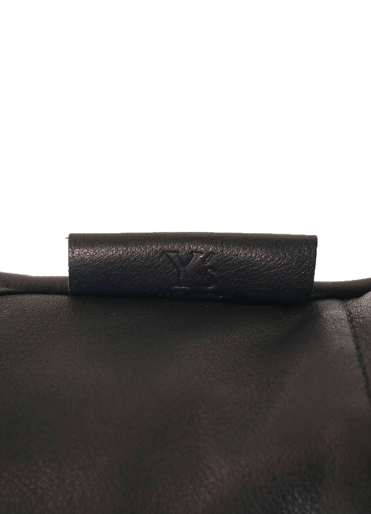 WATER DYED SOFT LEATHER TUCK SHOULDER BAG L