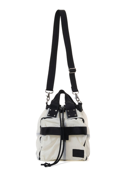 SHEER RIPSTOP NYLON SHOULDER POUCH