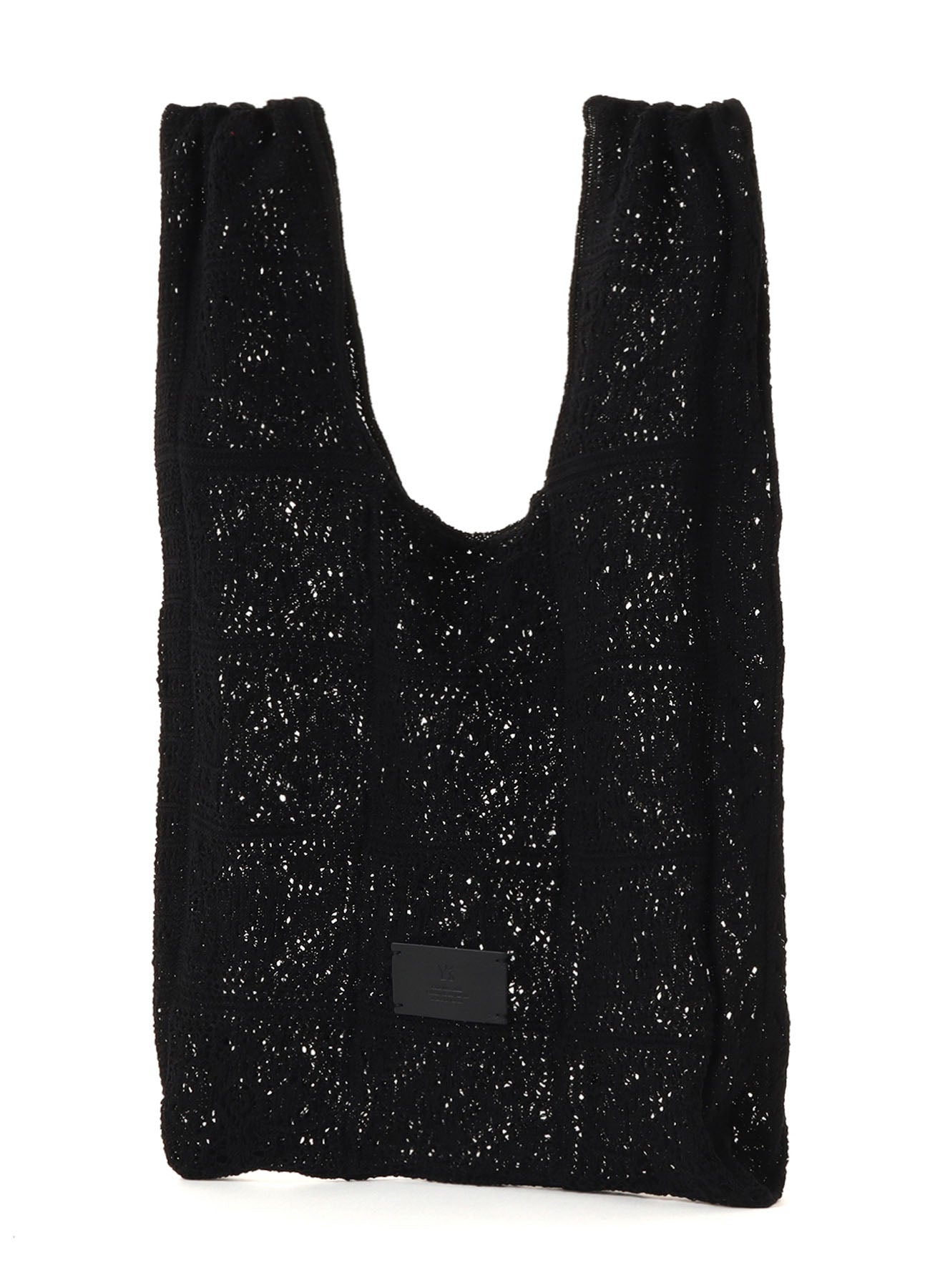 MEXICAN TILE PATTERN KNIT TOTE BAG