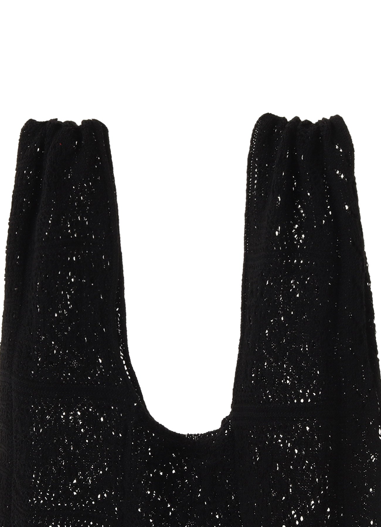 MEXICAN TILE PATTERN KNIT TOTE BAG