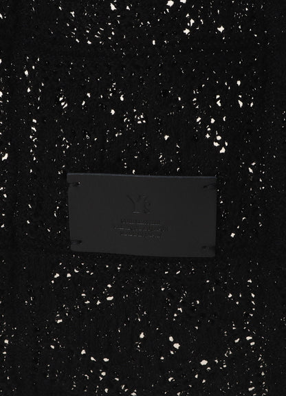 MEXICAN TILE PATTERN KNIT TOTE BAG