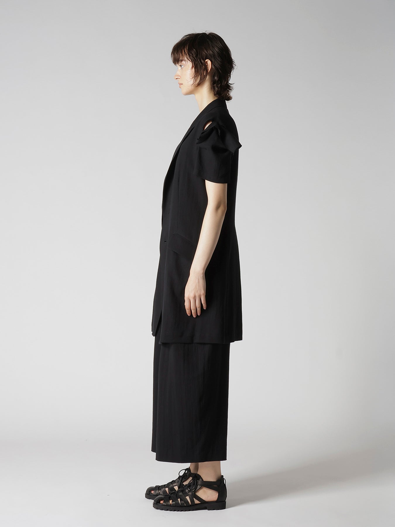 C/LI VIYELLA FANAGE CLOTH SLEEVE JACKET