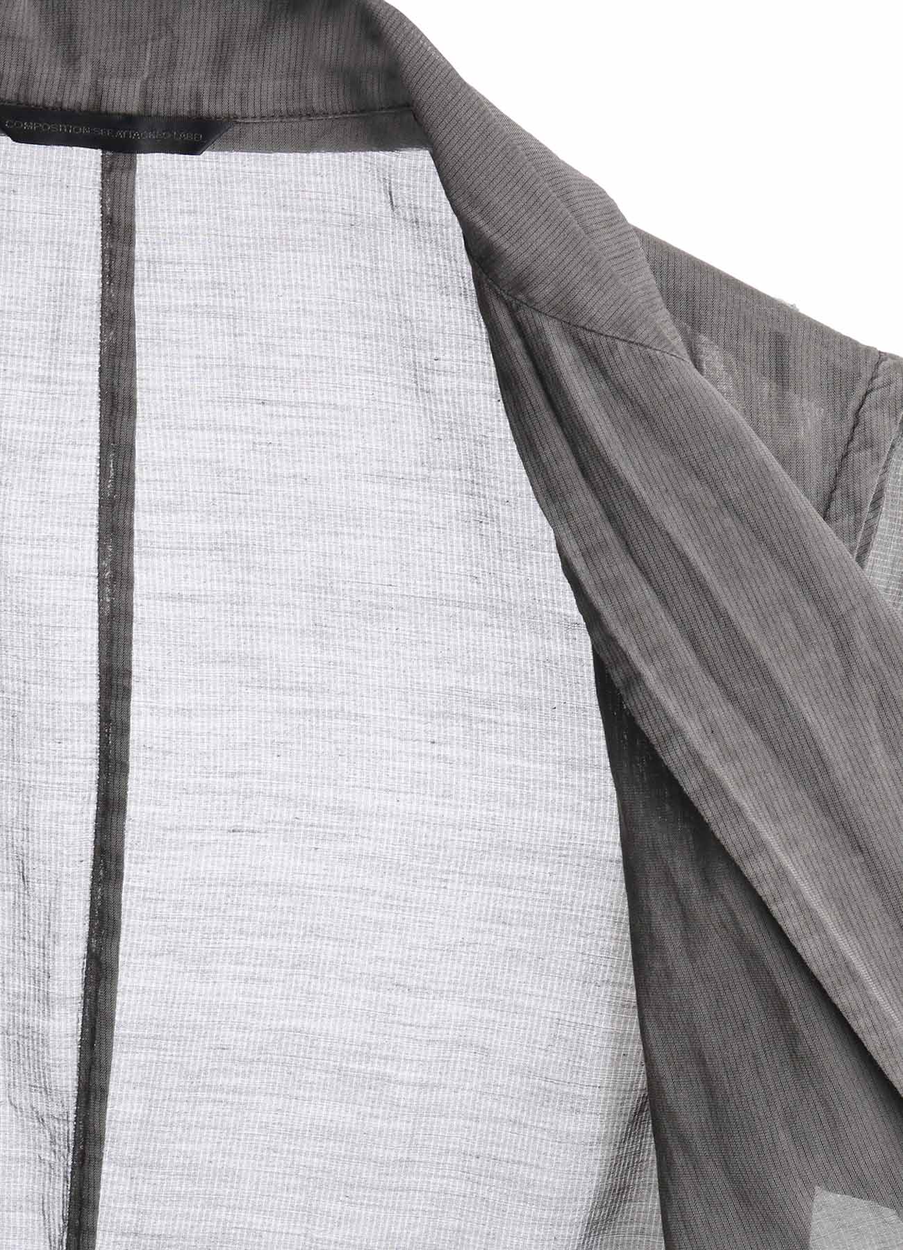 CUPRO/COTTON GARMENT DYED JACKET