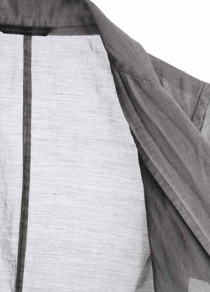 CUPRO/COTTON GARMENT DYED JACKET