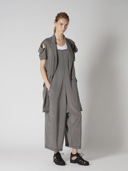 CUPRO/COTTON GARMENT DYED JACKET