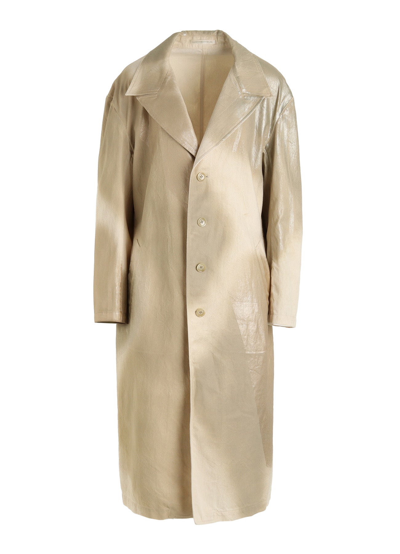 8OZ DENIM FOIL PRINT TAILORED JACKET – THE SHOP YOHJI YAMAMOTO