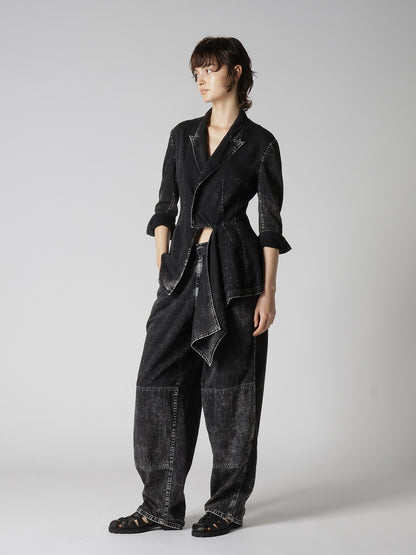 6OZ DENIM CHEMICAL WASH JACKET