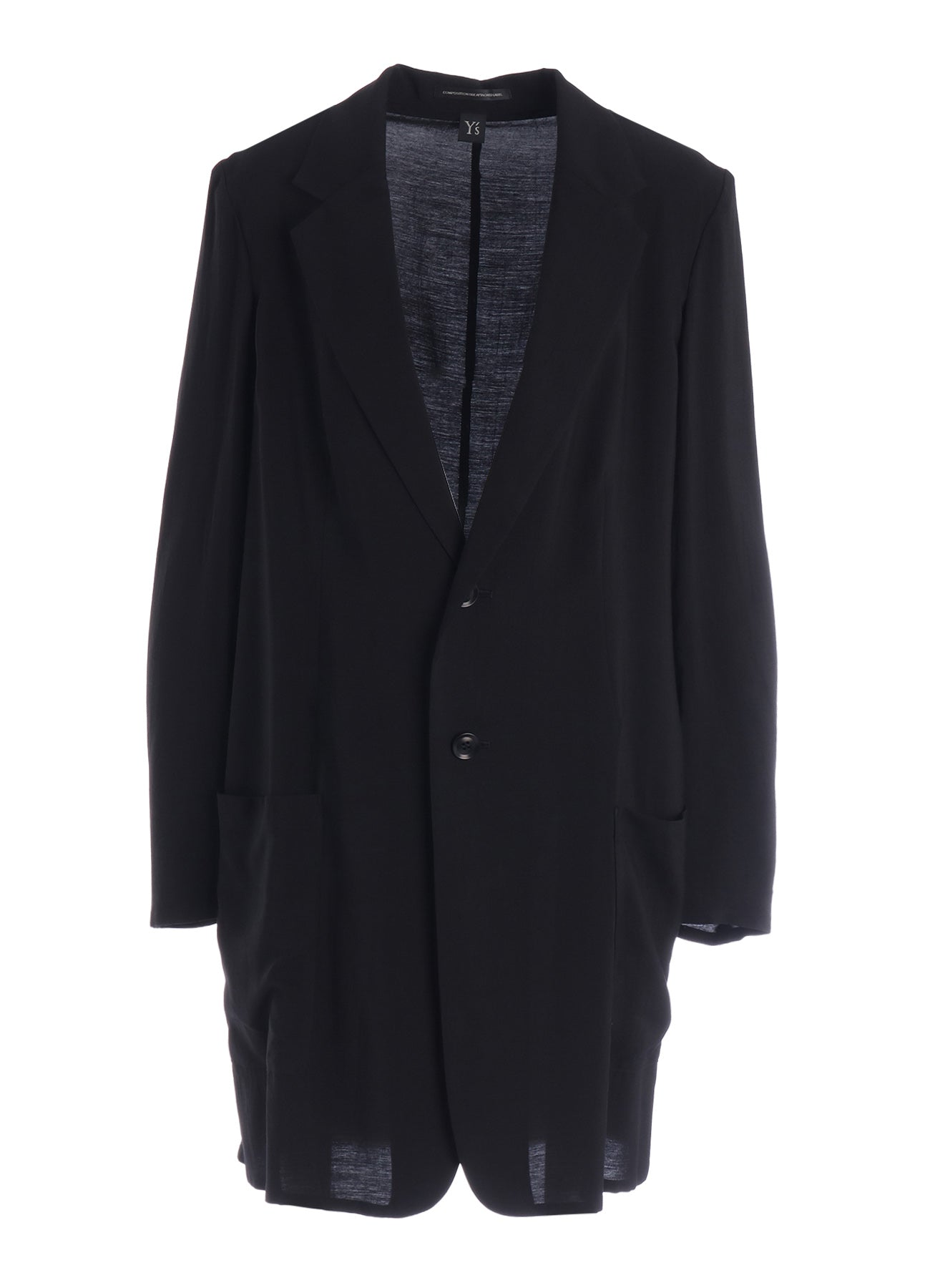 CU/RY HARD TWISTED SERGE TAILORED JACKET – THE SHOP YOHJI YAMAMOTO