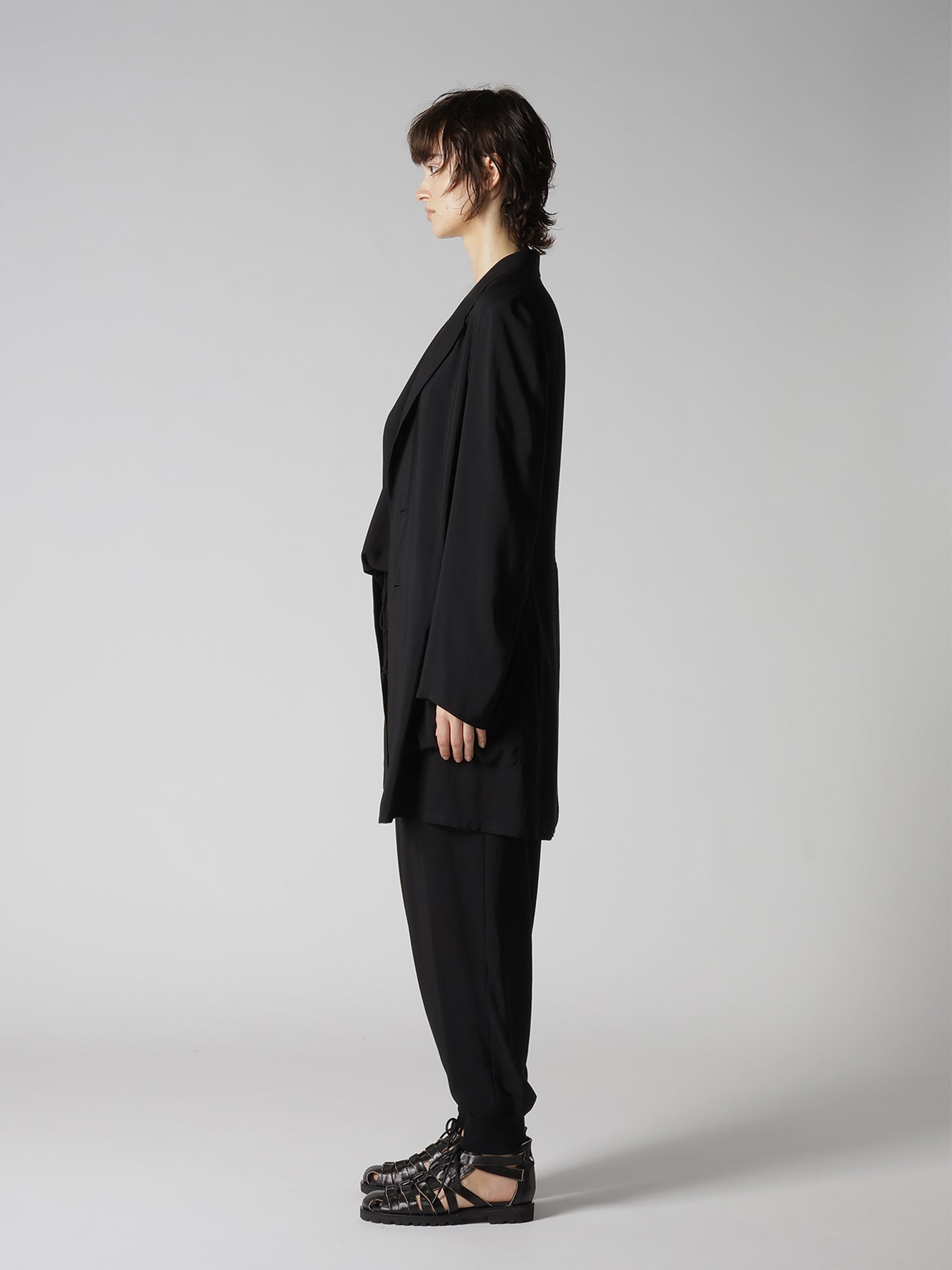 CU/RY HARD TWISTED SERGE TAILORED JACKET – THE SHOP YOHJI YAMAMOTO