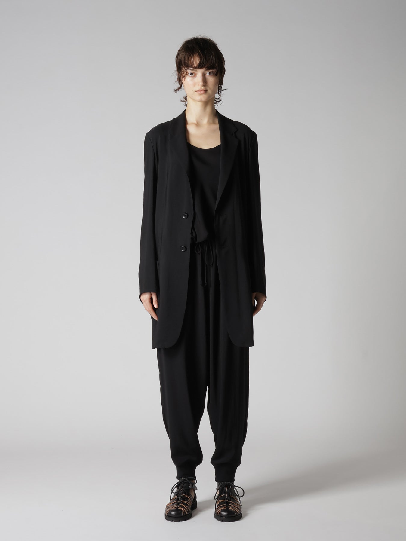 CU/RY HARD TWISTED SERGE TAILORED JACKET – THE SHOP YOHJI YAMAMOTO