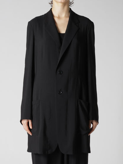 CU/RY HARD TWISTED SERGE TAILORED JACKET