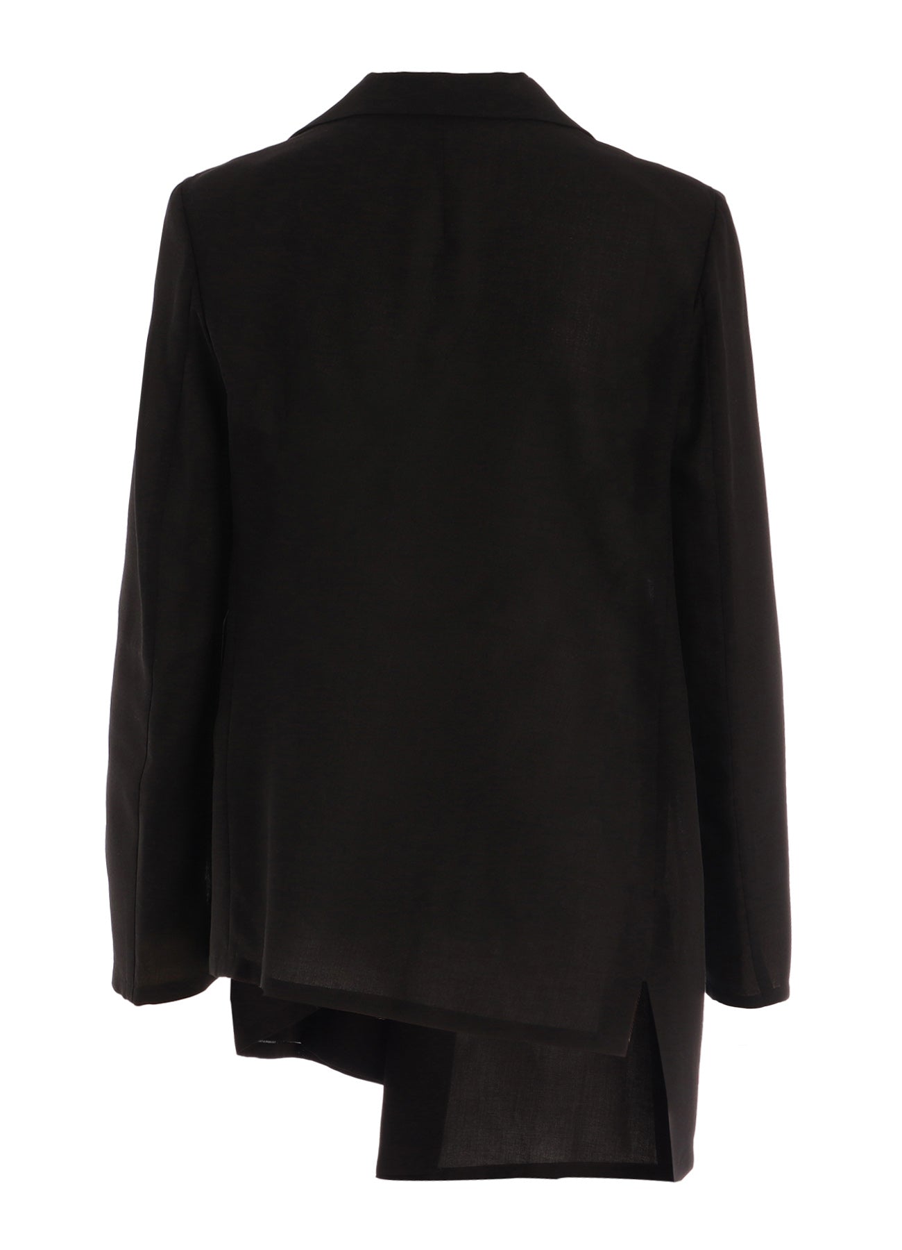 RY/NY GAUZE DOUBLE BUTTON ASYMMETERIC JACKET
