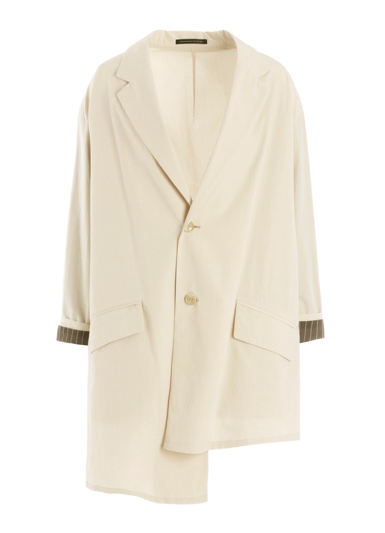 COTTON BROAD BIG JACKET – THE SHOP YOHJI YAMAMOTO