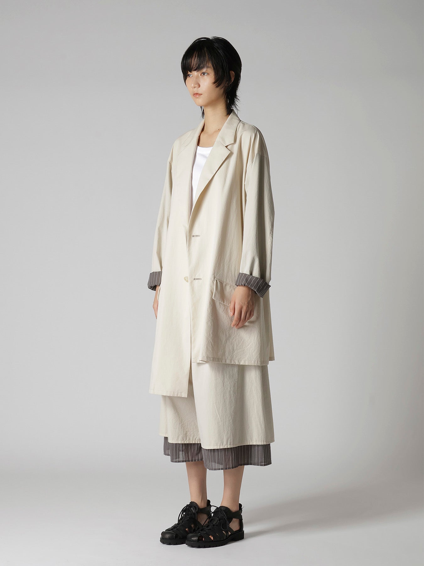 COTTON BROAD BIG JACKET – THE SHOP YOHJI YAMAMOTO