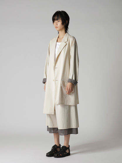 COTTON BROAD BIG JACKET