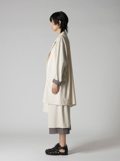 COTTON BROAD BIG JACKET