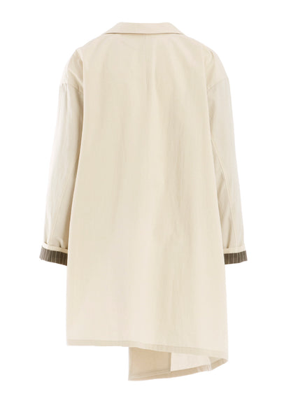 COTTON BROAD BIG JACKET