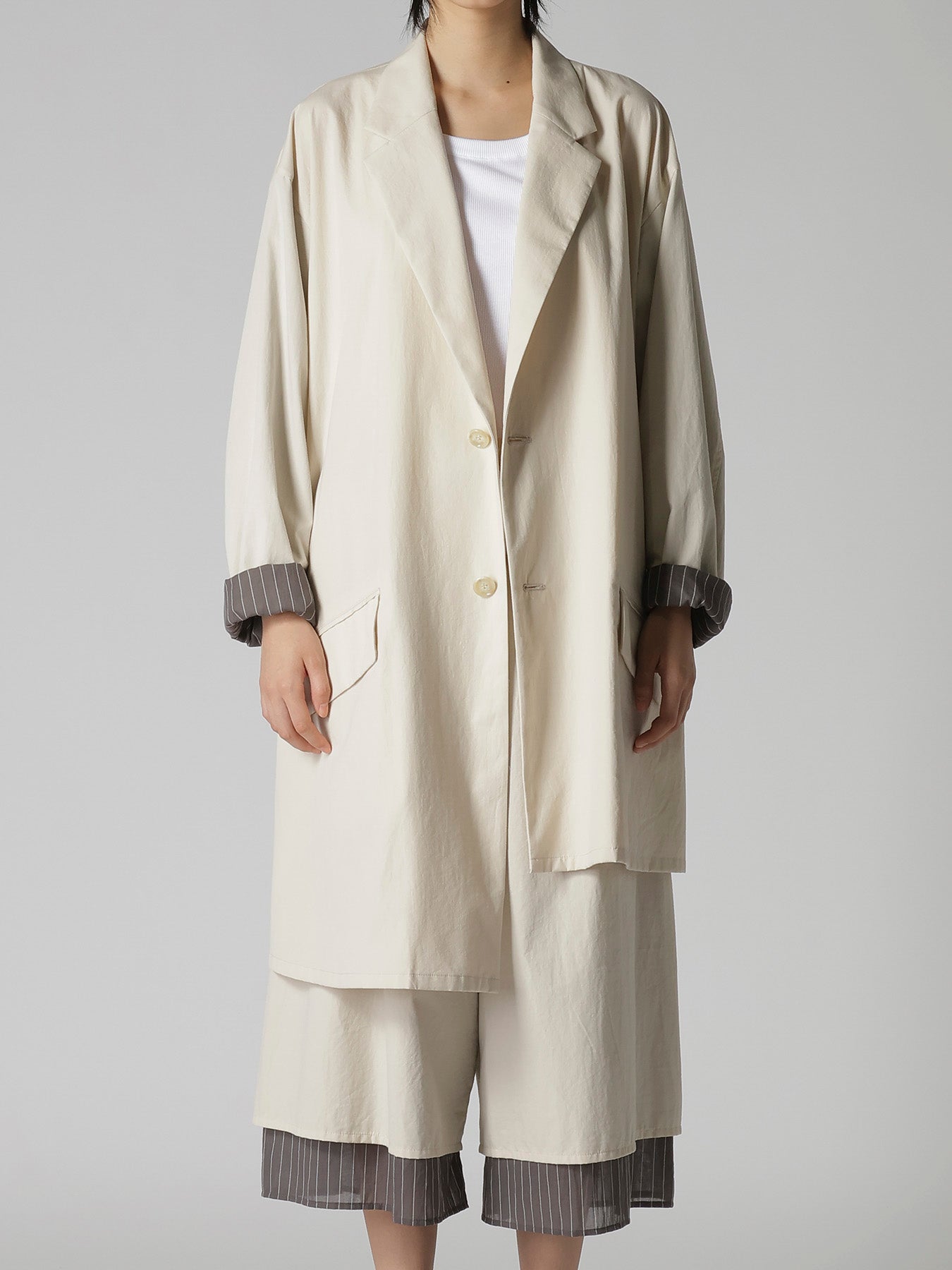 COTTON BROAD BIG JACKET – THE SHOP YOHJI YAMAMOTO