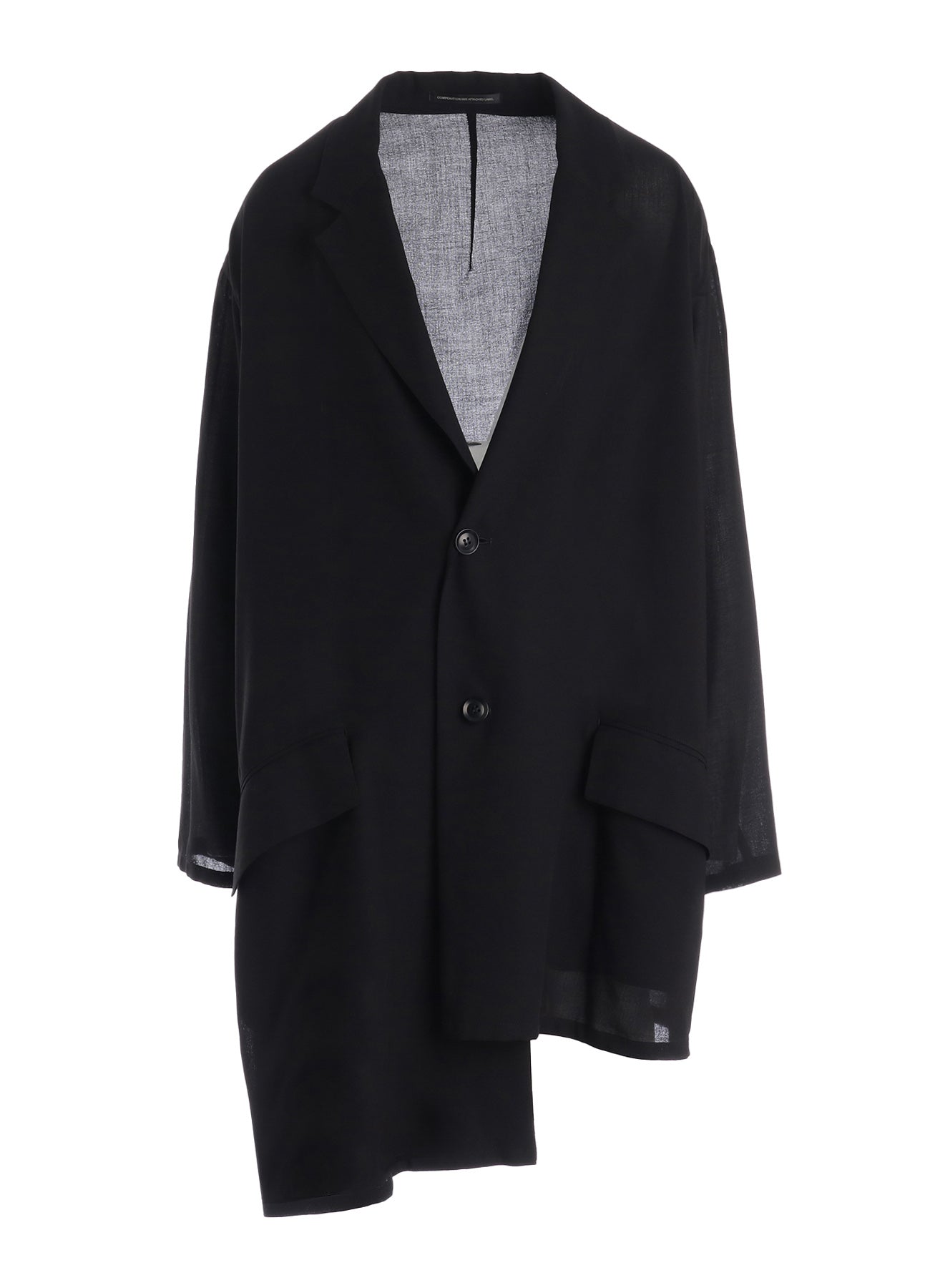 RY/NY GAUZE BIG JACKET – THE SHOP YOHJI YAMAMOTO