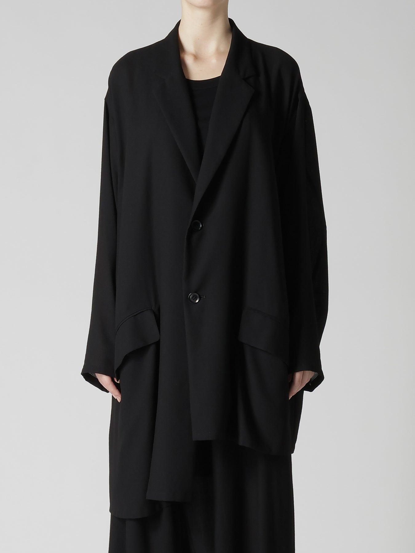 RY/NY GAUZE BIG JACKET – THE SHOP YOHJI YAMAMOTO