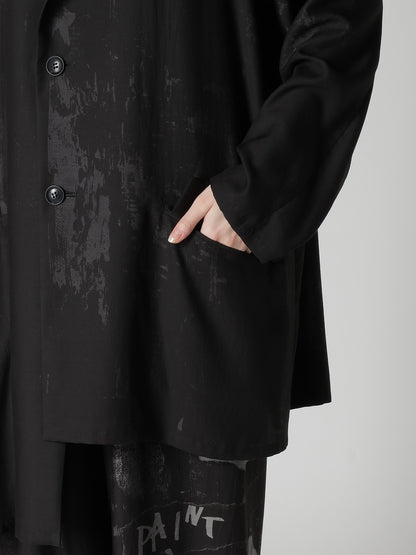 CU/DUNGAREE LIGHT TWILL BIG JACKET