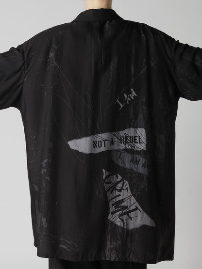 CU/DUNGAREE LIGHT TWILL BIG JACKET