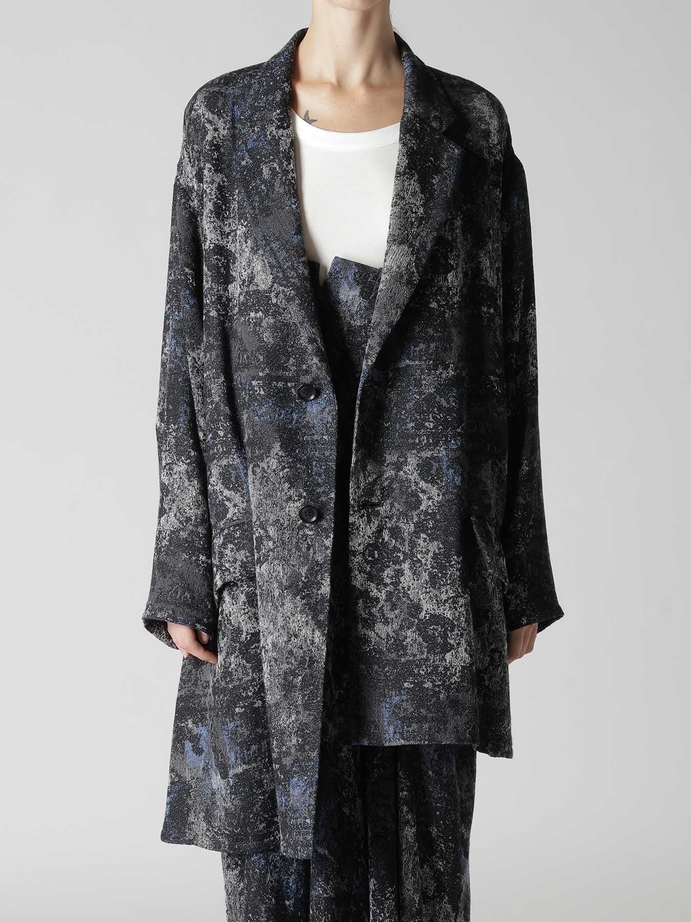 RUG PATTERN JACQUARD BIG JACKET