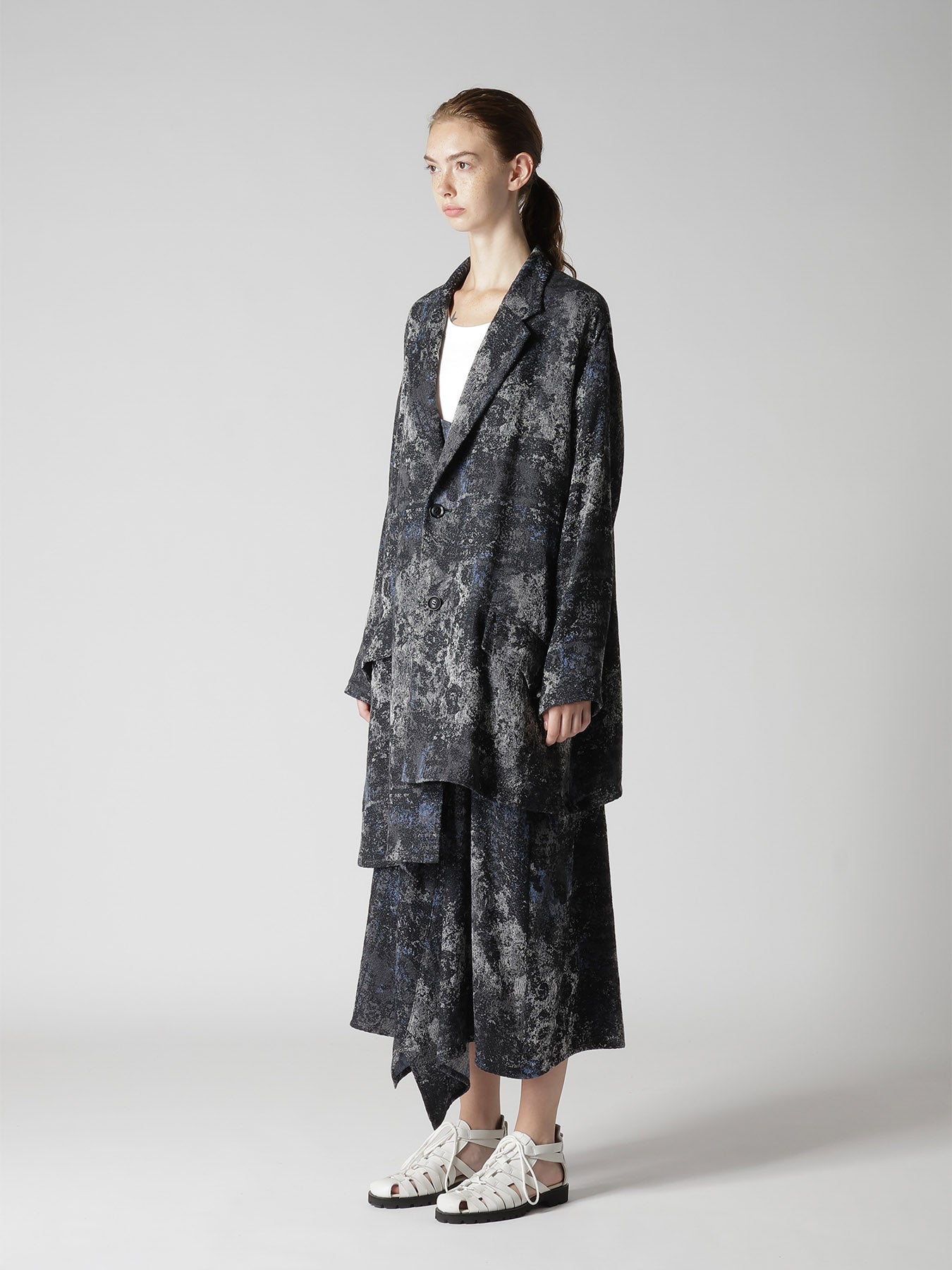 RUG PATTERN JACQUARD BIG JACKET
