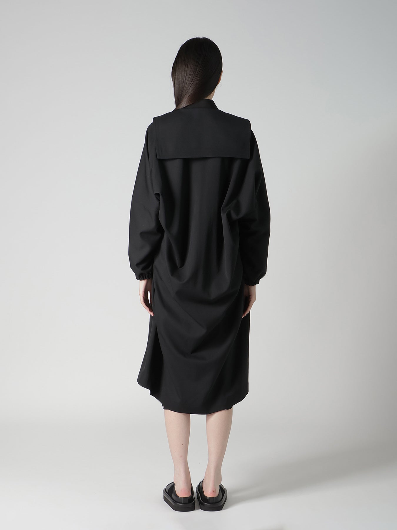 WOOL GABARDINE SAILOR COLLAR JACKET – THE SHOP YOHJI YAMAMOTO