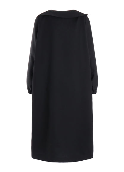 WOOL GABARDINE SAILOR COLLAR JACKET