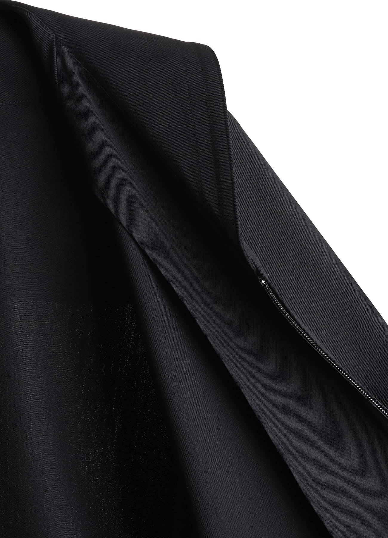 WOOL GABARDINE SAILOR COLLAR JACKET