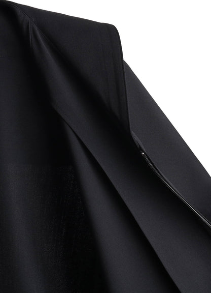 WOOL GABARDINE SAILOR COLLAR JACKET