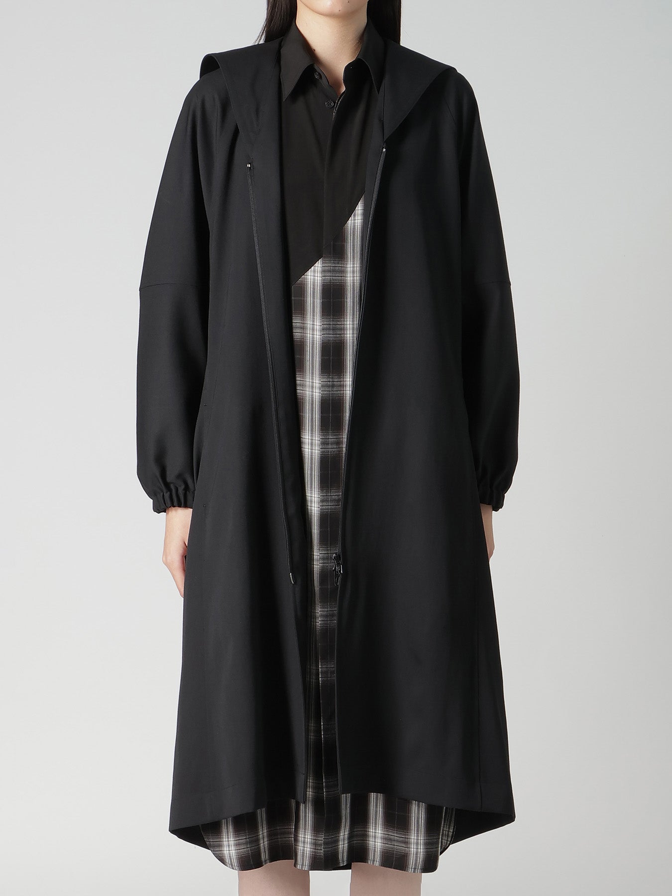 WOOL GABARDINE SAILOR COLLAR JACKET – THE SHOP YOHJI YAMAMOTO