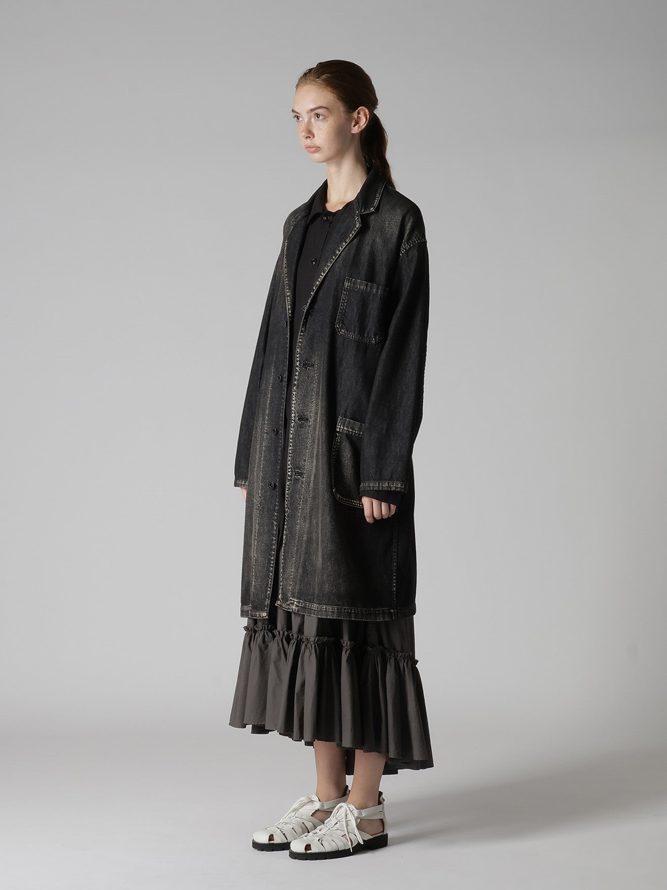 8OZ SPOTTED DENIM WORK JACKET – THE SHOP YOHJI YAMAMOTO