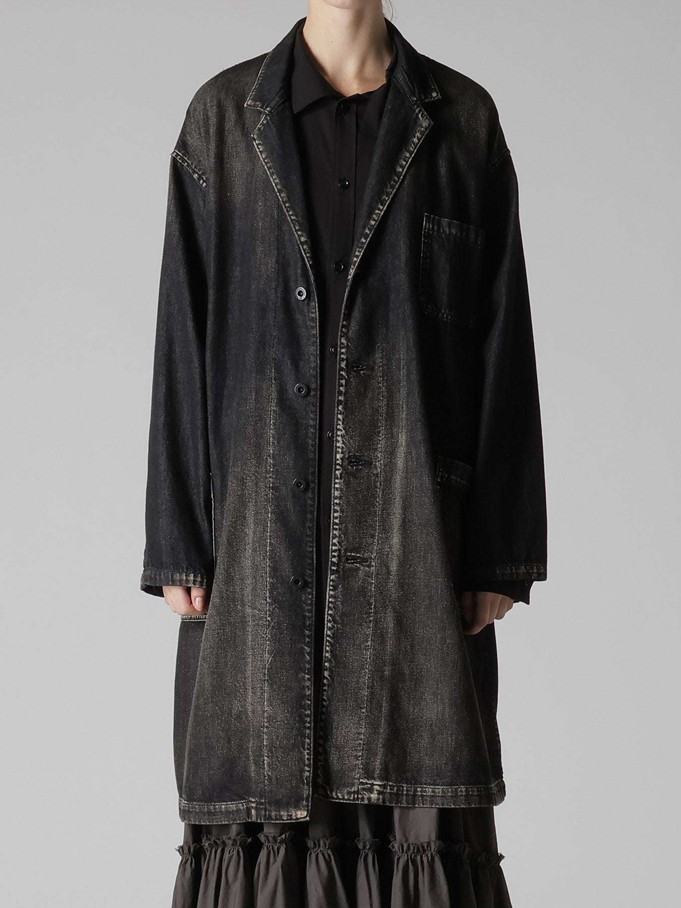8OZ SPOTTED DENIM WORK JACKET – THE SHOP YOHJI YAMAMOTO