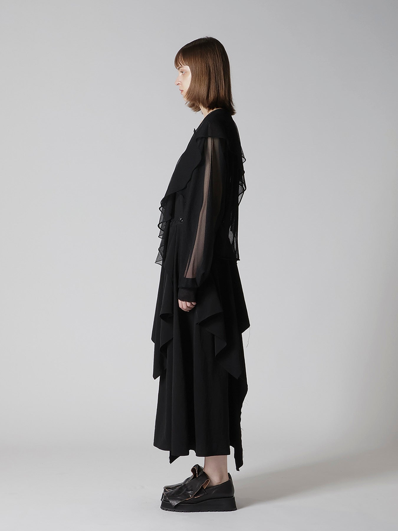SHEER JERSEY BOLERO W/ STRING – THE SHOP YOHJI YAMAMOTO