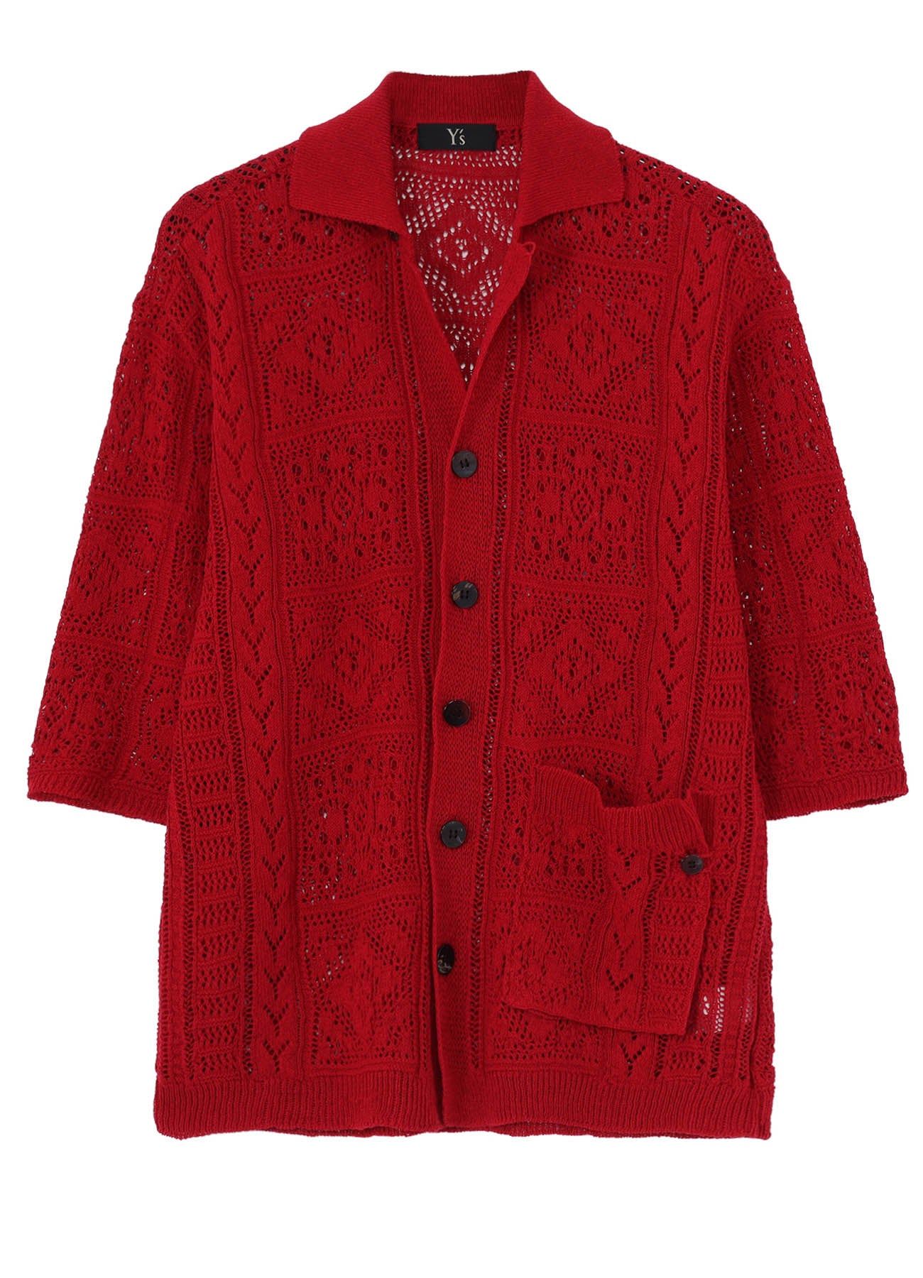 MEXICAN TILE PATTERN KNIT SHIRT – THE SHOP YOHJI YAMAMOTO