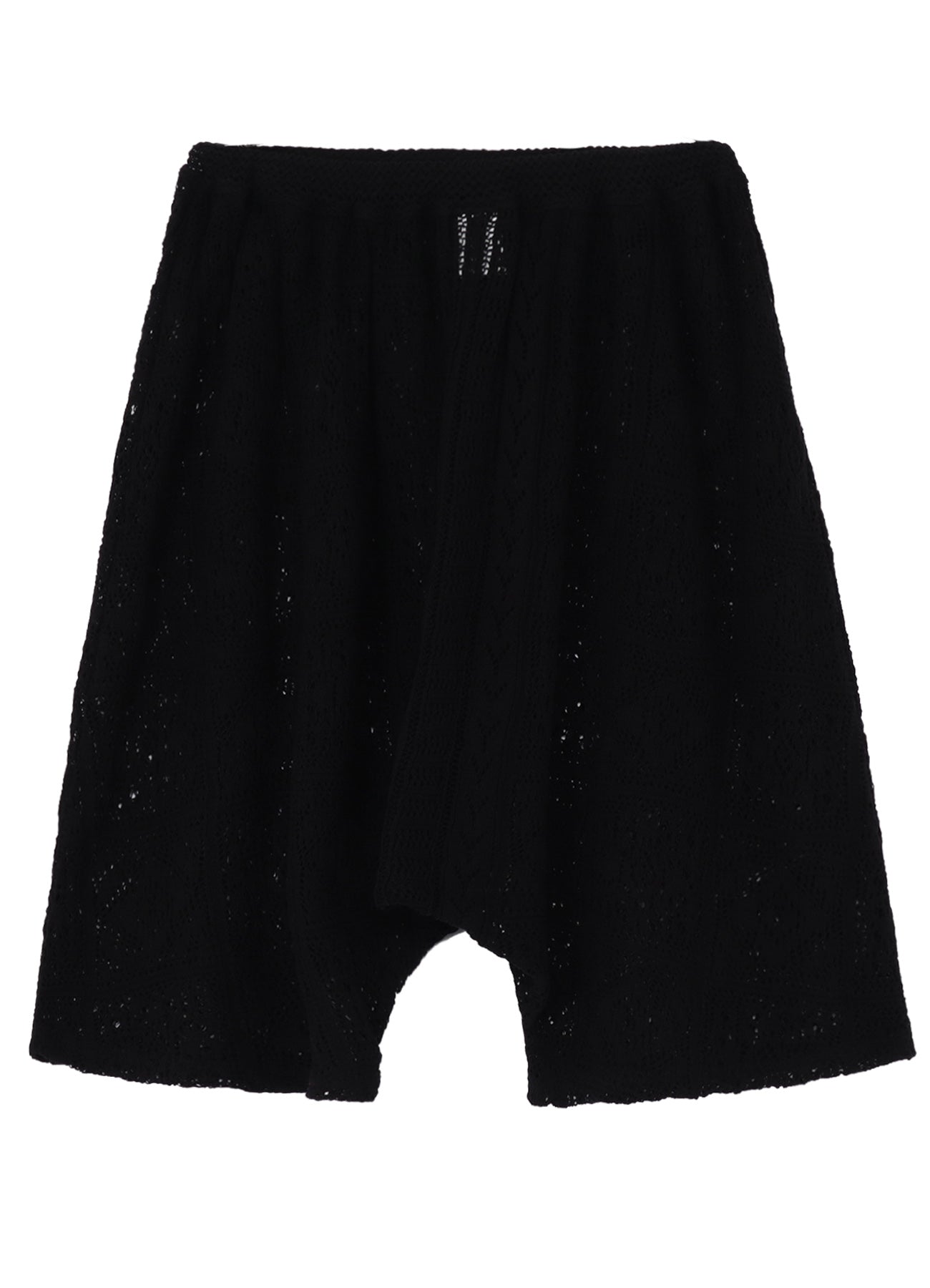 MEXICAN TILE PATTERN KNIT HALF PANTS