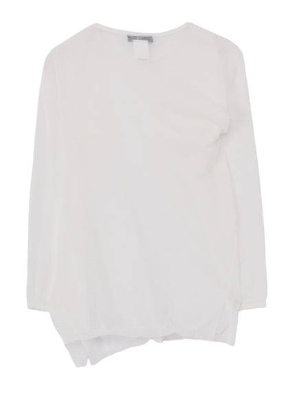 ALLONGE SHEER LONG DRAPE KNIT